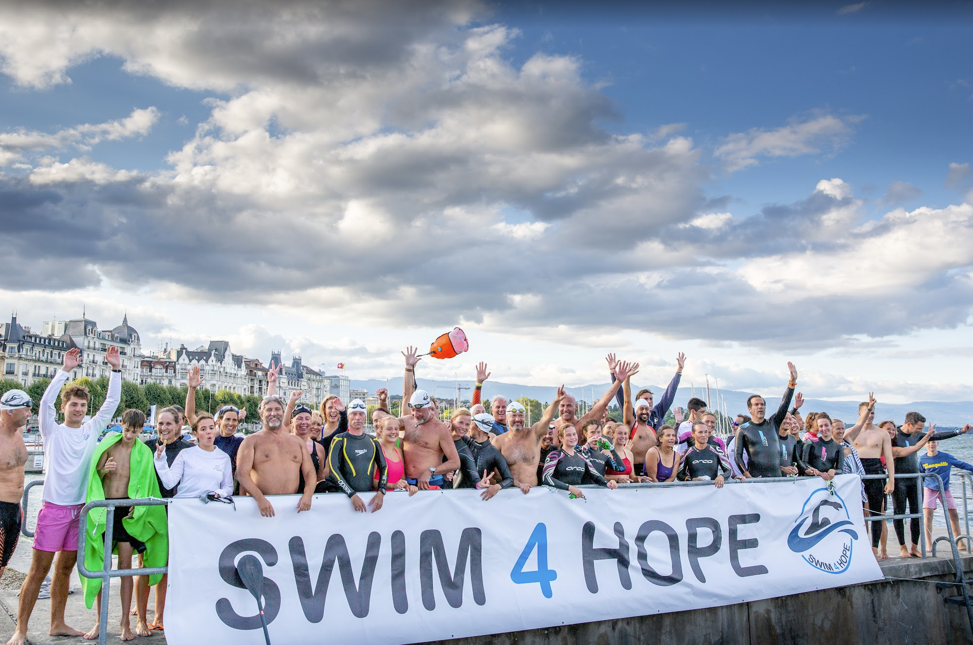 Ensemble, nageons pour l’espoir